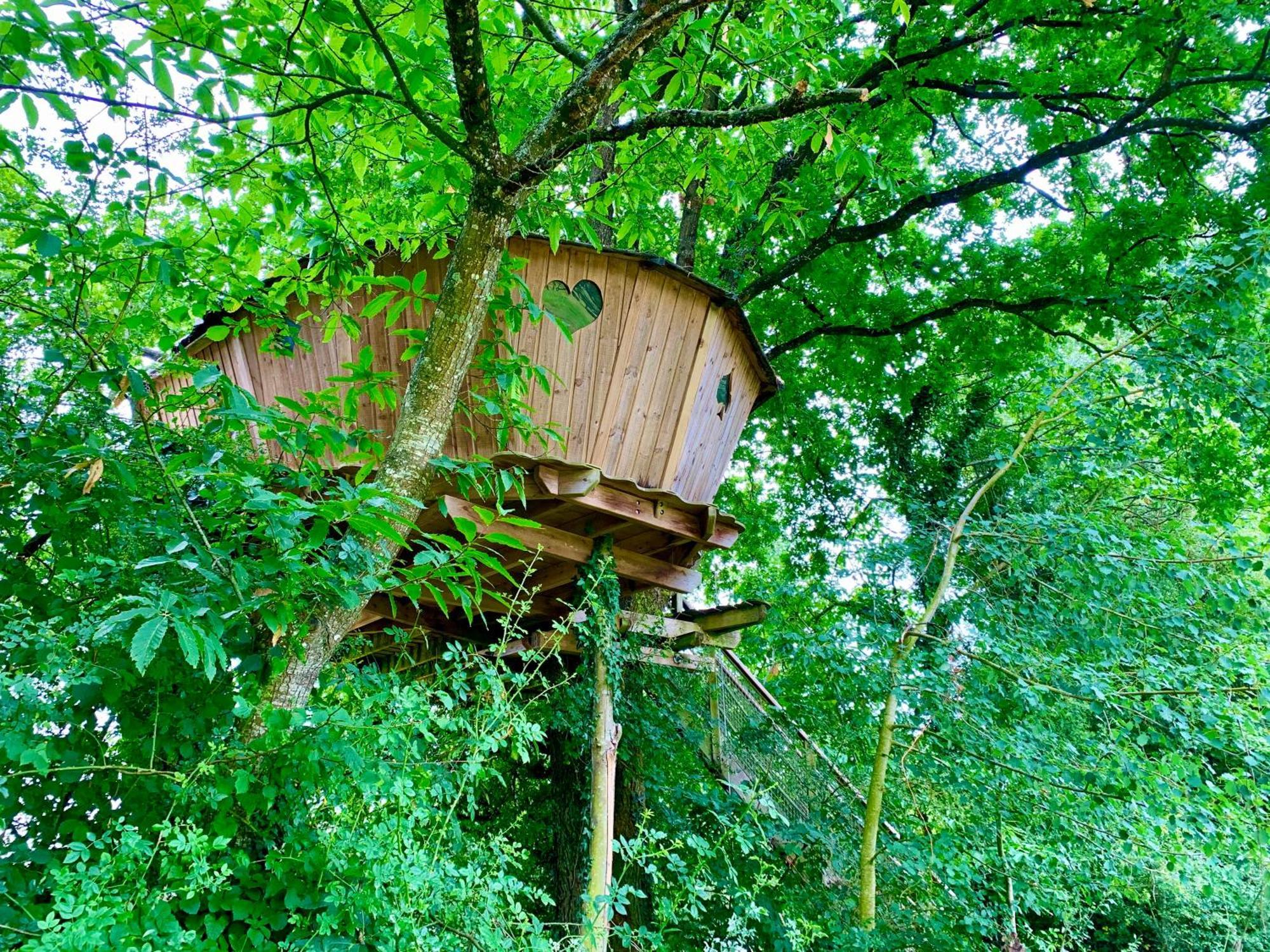 Domaine Des Vaulx - Locations De Cabanes Insolites La Baconniere Ngoại thất bức ảnh